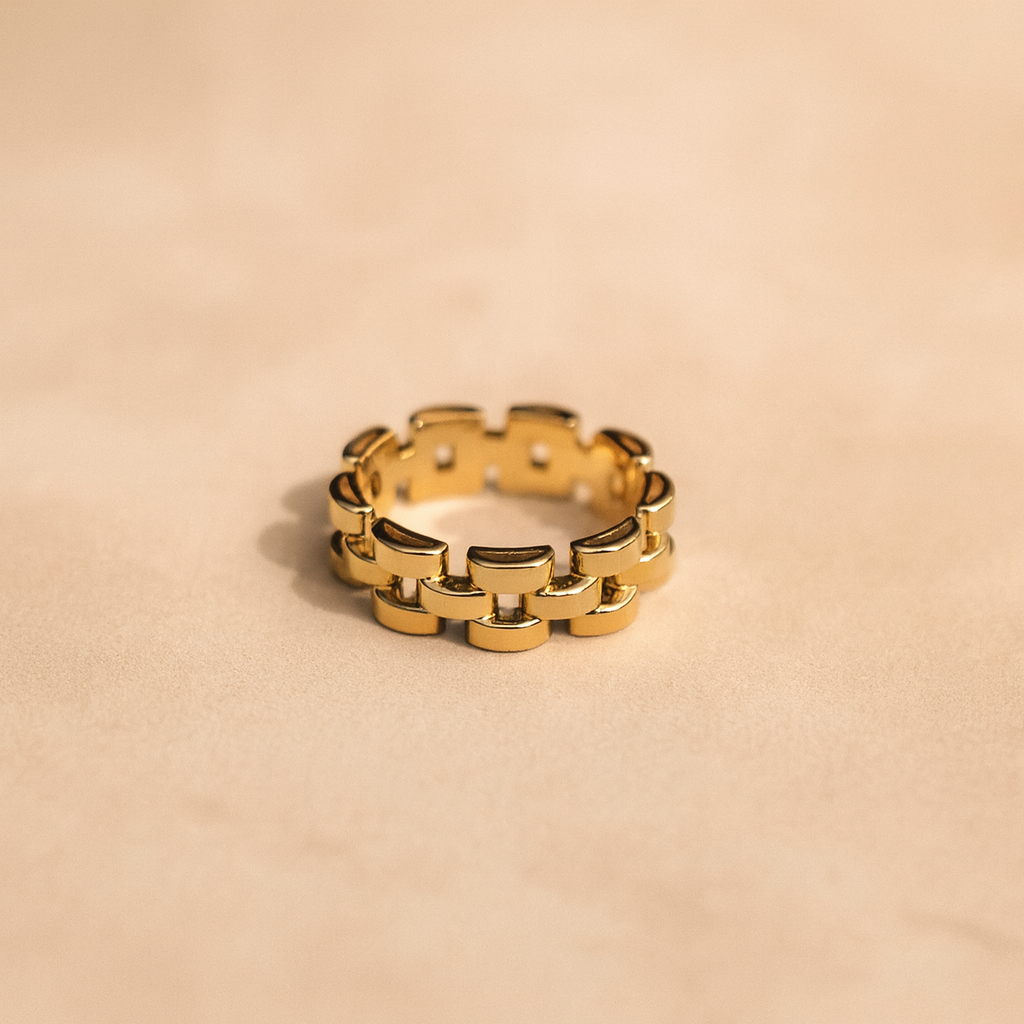 Flat Belt Ring-Rings-Anushka Jain Jewellery
