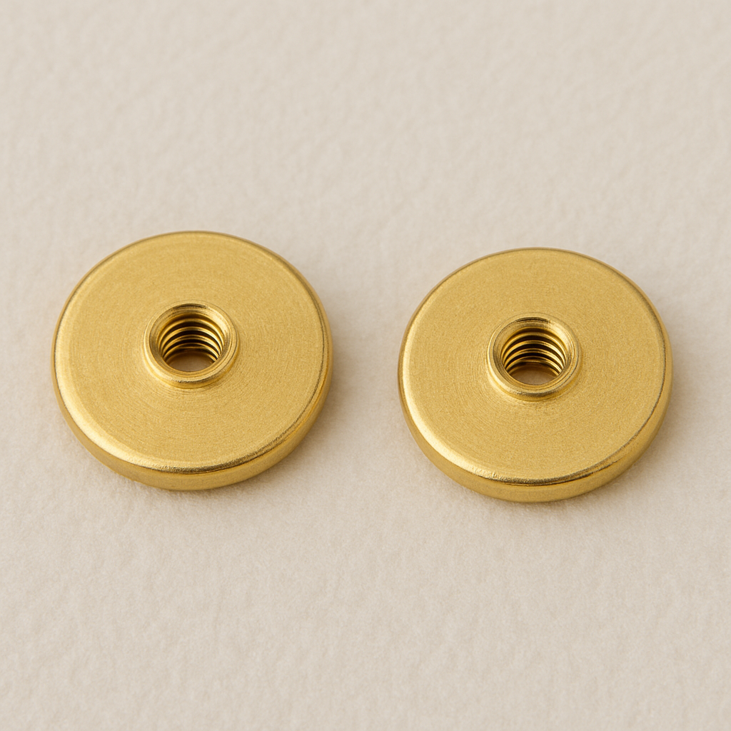 Flat Studs Screw-Anushka Jain Jewellery