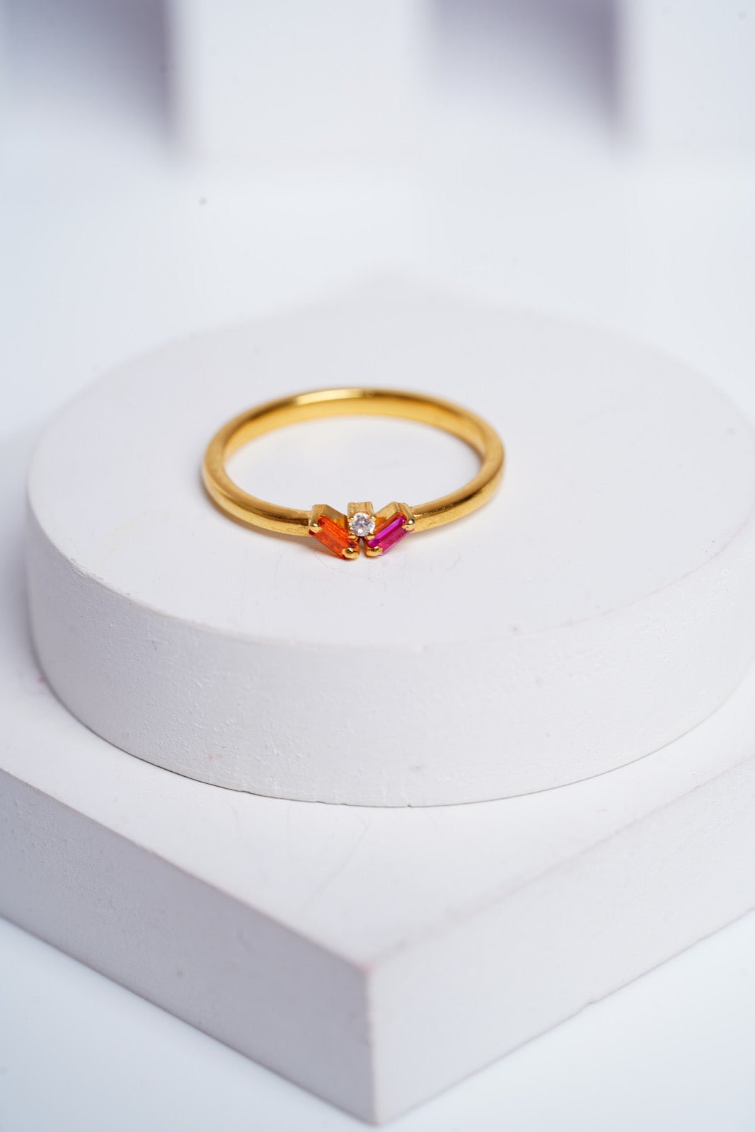 Floral Cascade Ring-Rings-Anushka Jain Jewellery