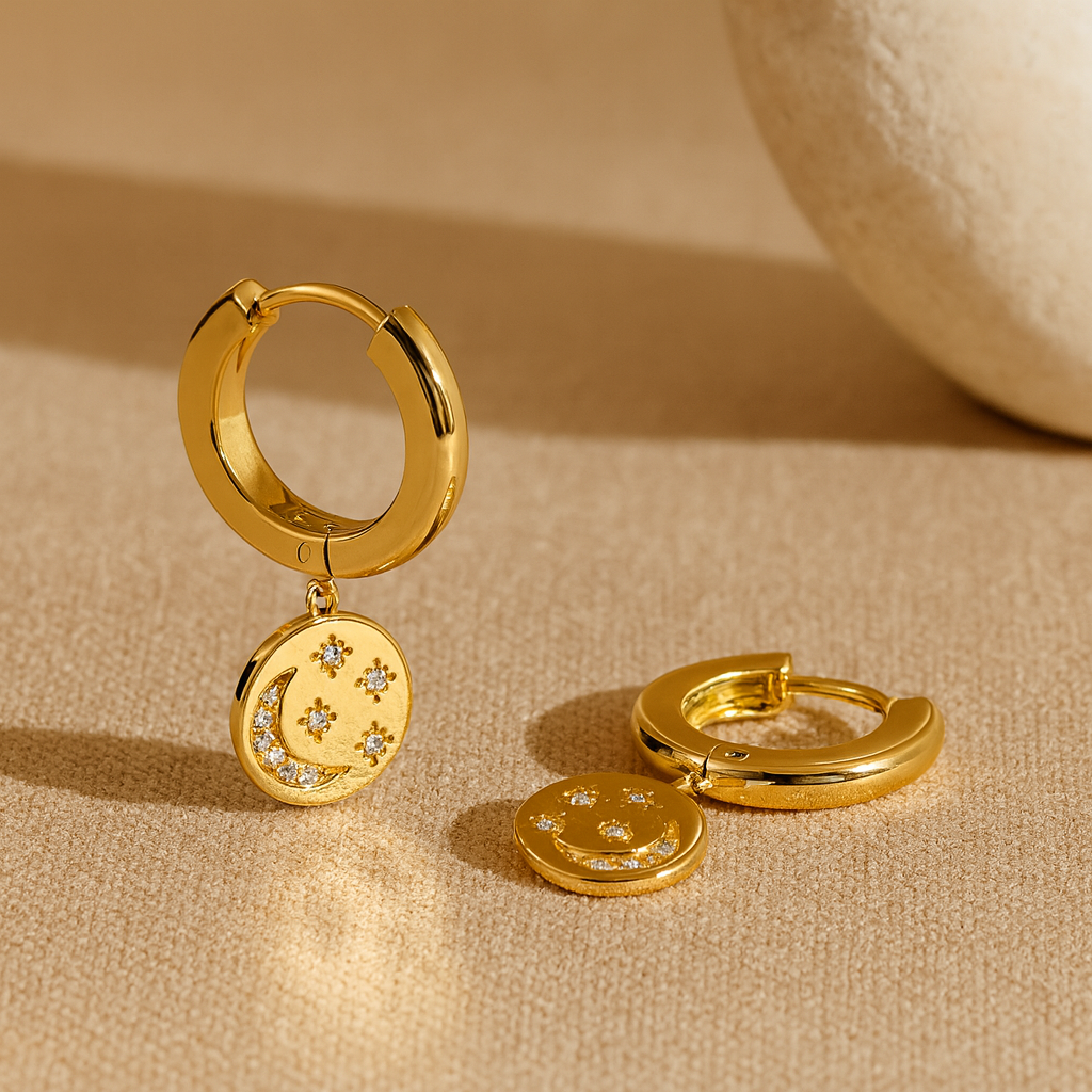 Galaxy Huggies-Huggie-Anushka Jain Jewellery