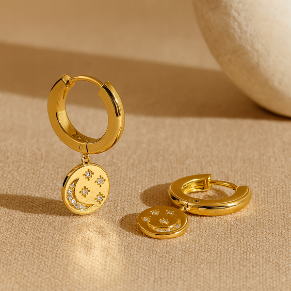 Galaxy Huggies-Huggie-Anushka Jain Jewellery
