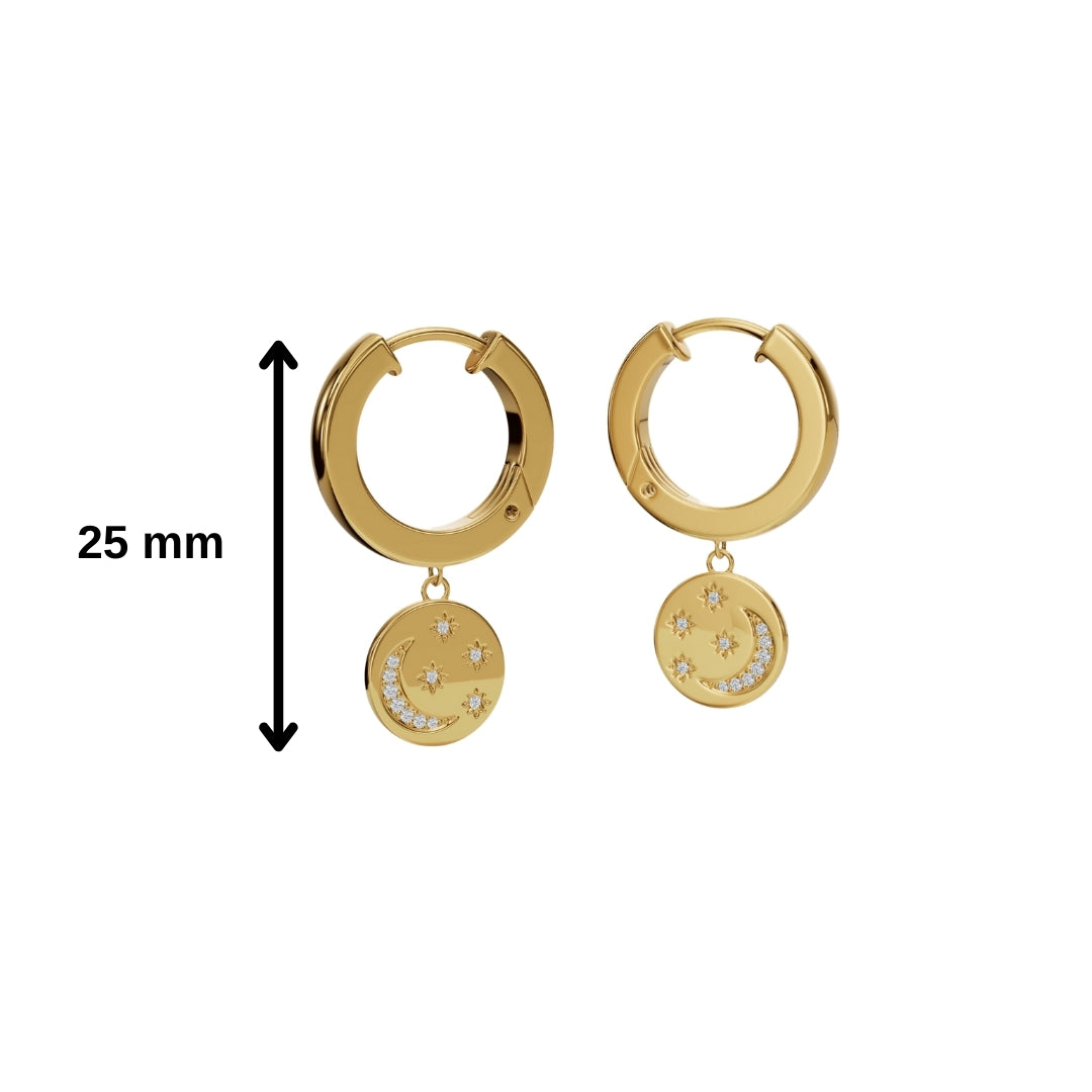 Galaxy Huggies-Huggie-Anushka Jain Jewellery