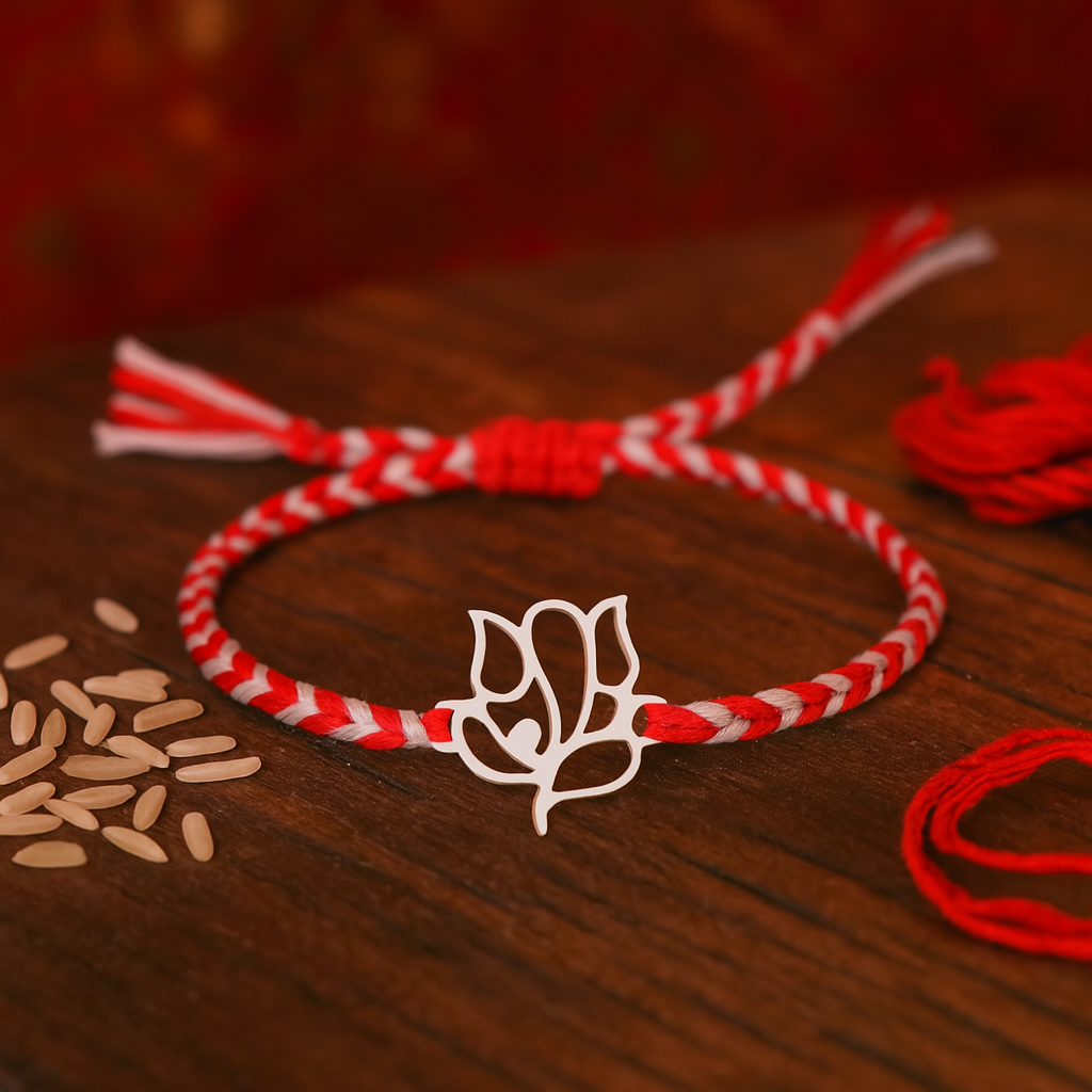 Ghanesha Rakhi-Anushka Jain Jewellery