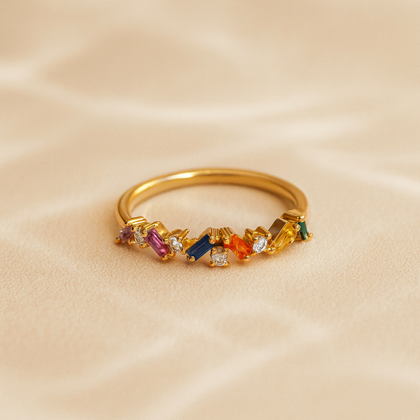 Haven Cascade Ring-Rings-Anushka Jain Jewellery