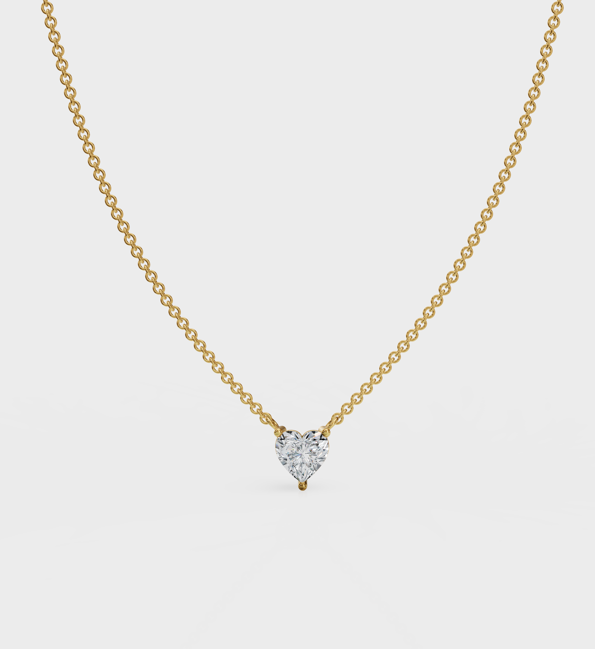 Heart Diamond Necklace