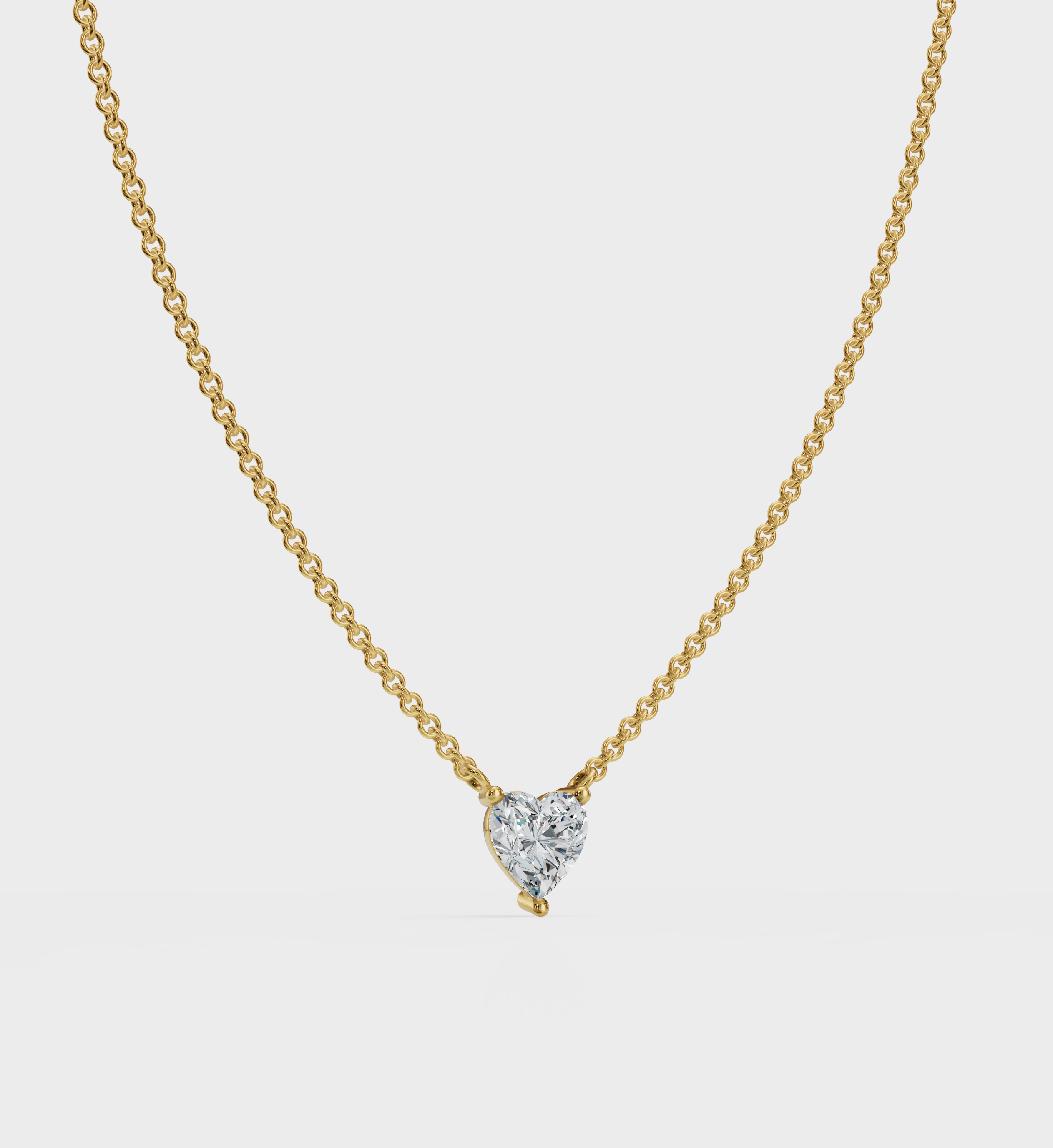 Heart Diamond Necklace