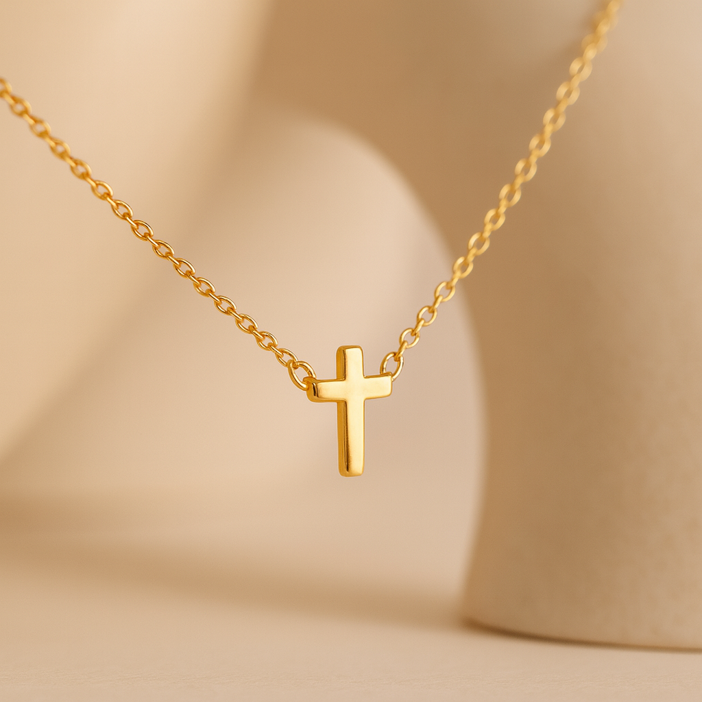 Holy Cross Necklace-Anushka Jain Jewellery