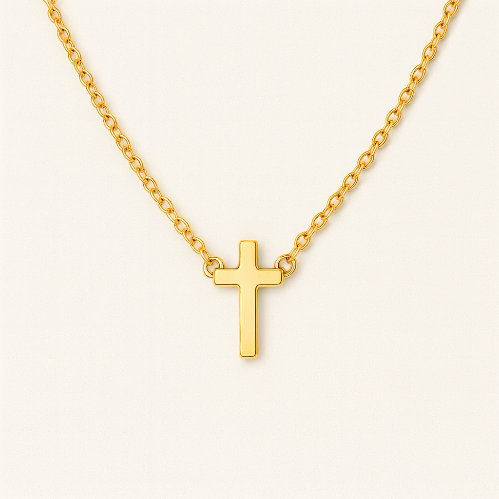Holy Cross Necklace-Anushka Jain Jewellery