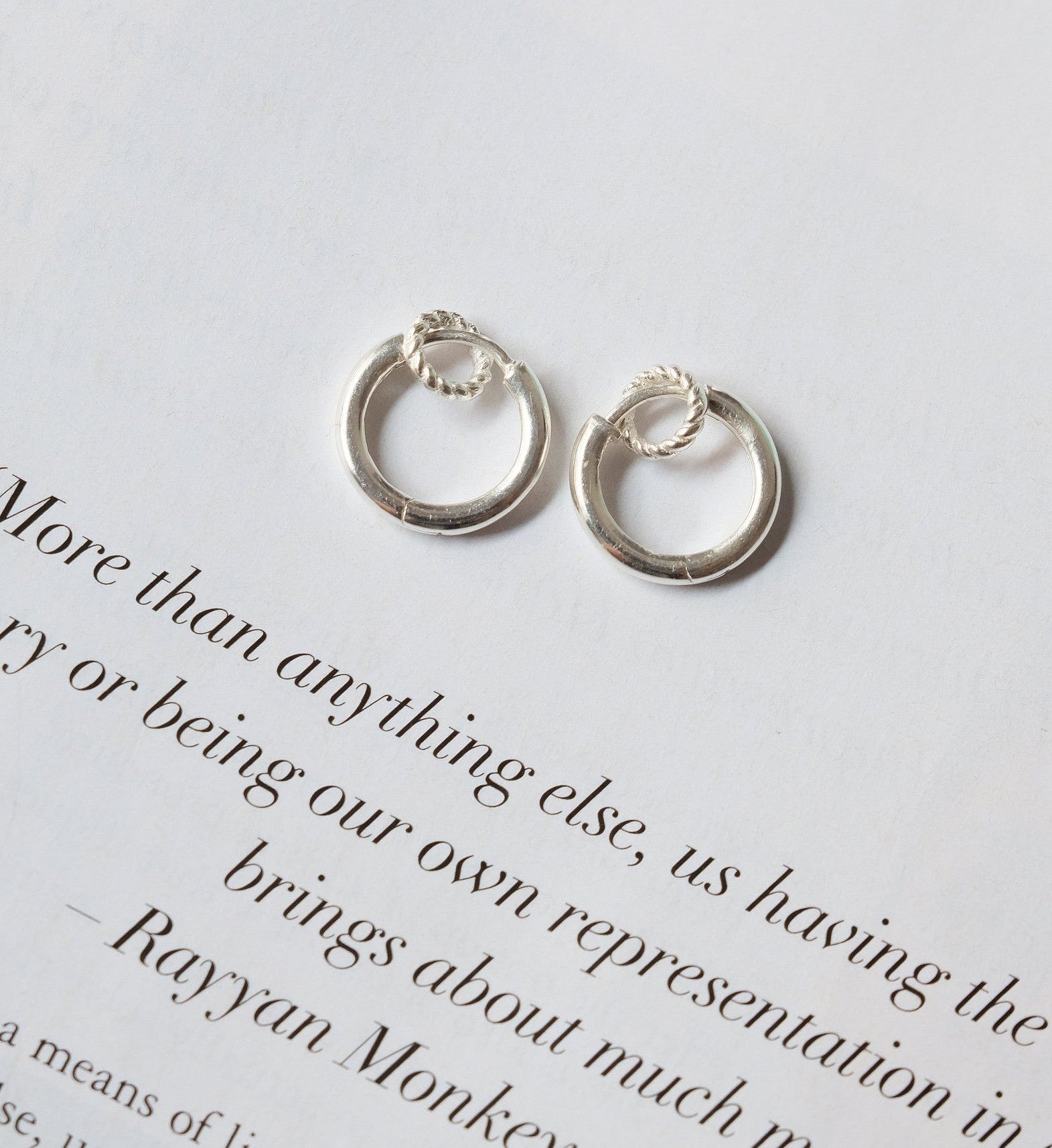 Hoops La Hoop Huggie-Huggie-Anushka Jain Jewellery