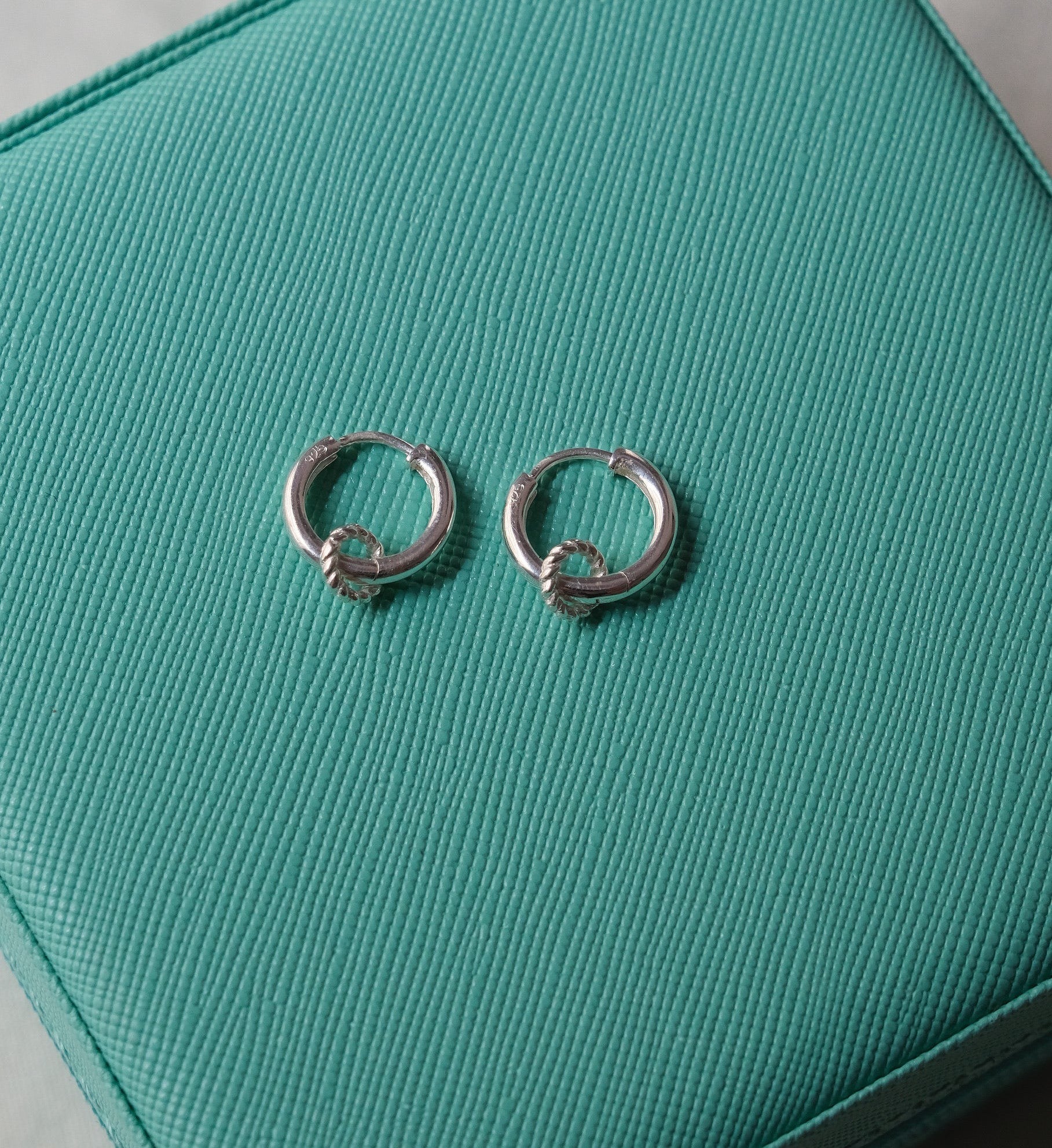 Hoops La Hoop Huggie-Huggie-Silver-Anushka Jain Jewellery