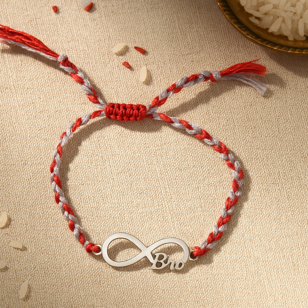 Infinity Bro Rakhi-Rakhi-Anushka Jain Jewellery