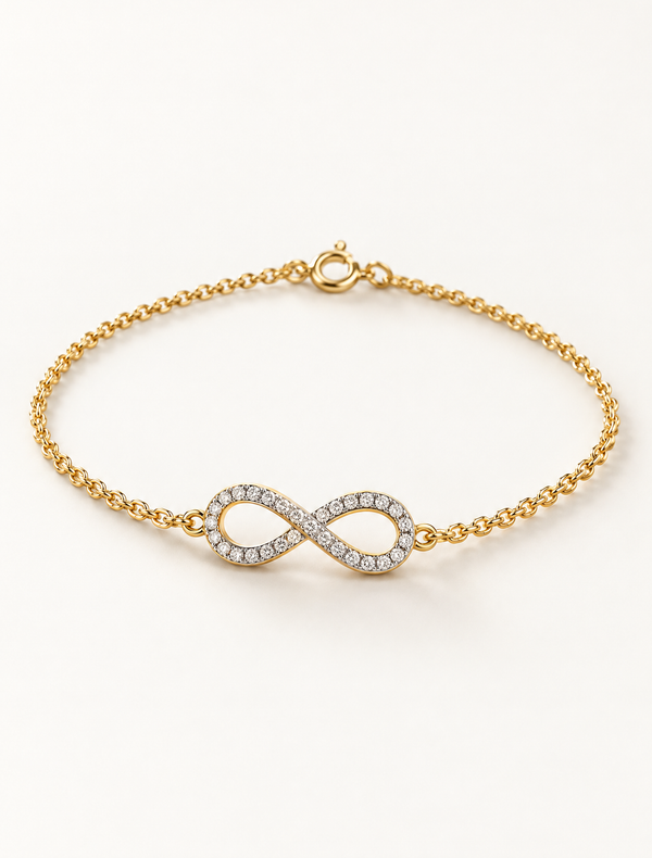 Infinity Diamond Bracelet
