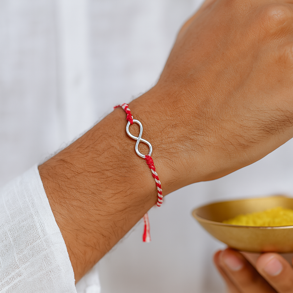 Infinity Rakhi-Rakhi-Anushka Jain Jewellery