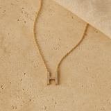 Initial Diamond Necklace