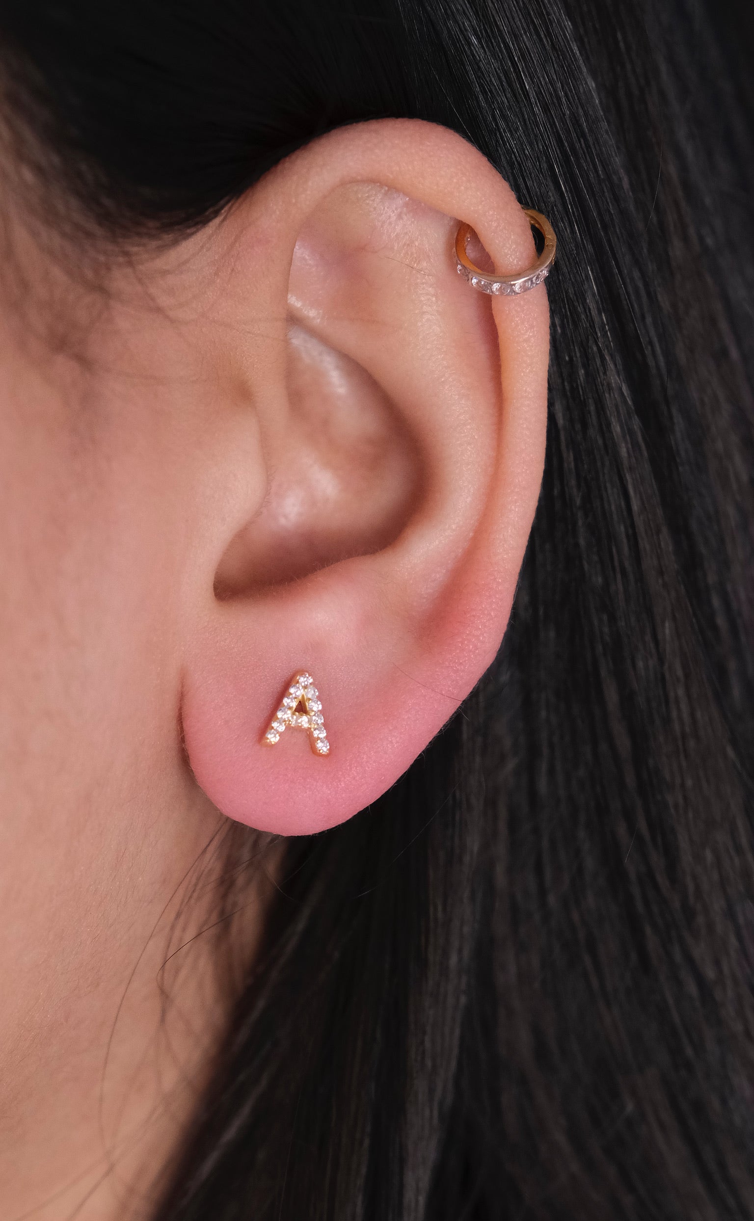 Initial Diamond Set-Anushka Jain Jewellery