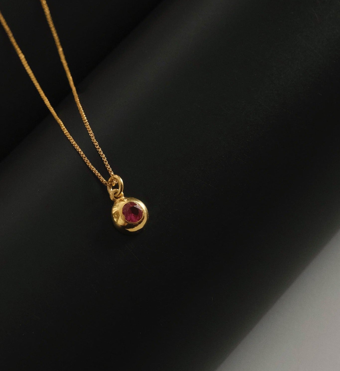 July Birthstone Necklace-Necklaces-Anushka Jain Jewellery