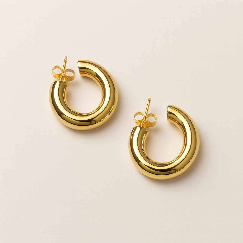 Kiyo Hoops-Hoops-Anushka Jain Jewellery