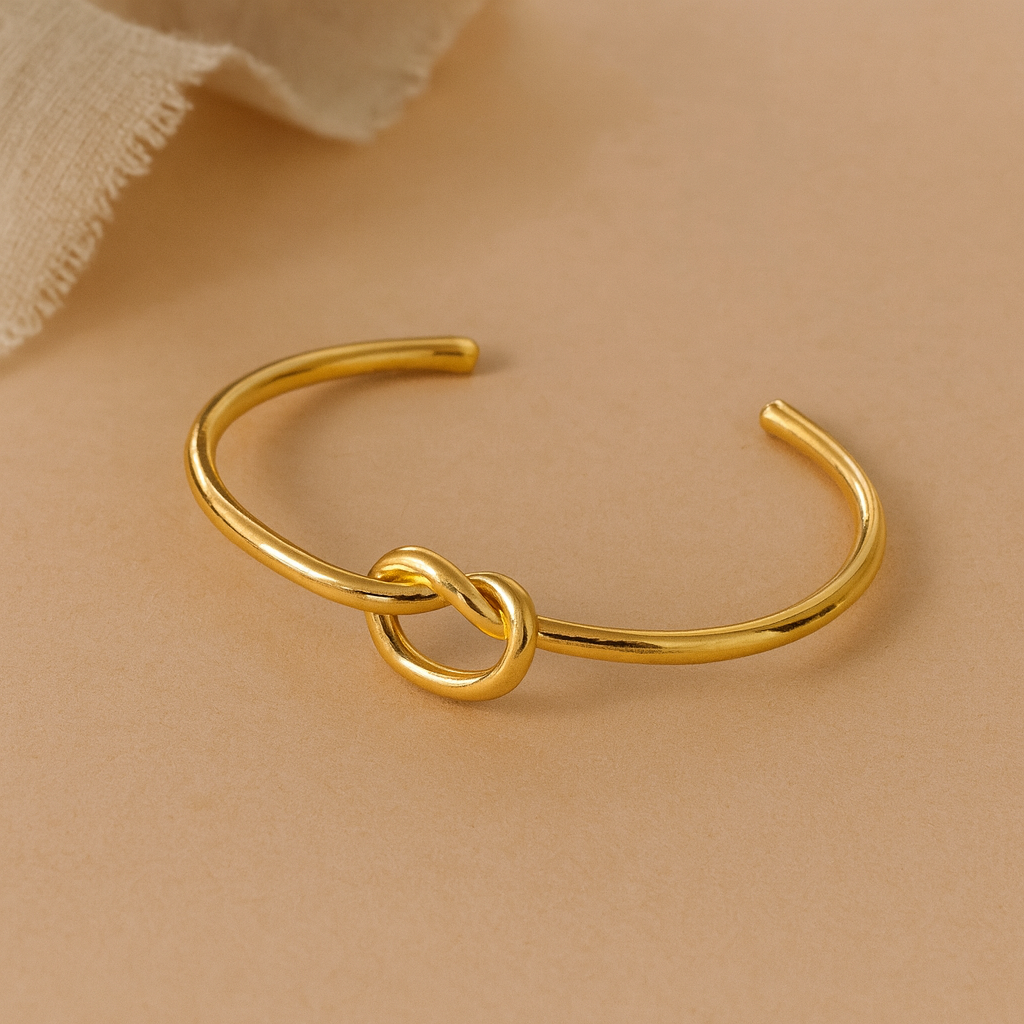 Knot Cuff-Bracelets-Anushka Jain Jewellery