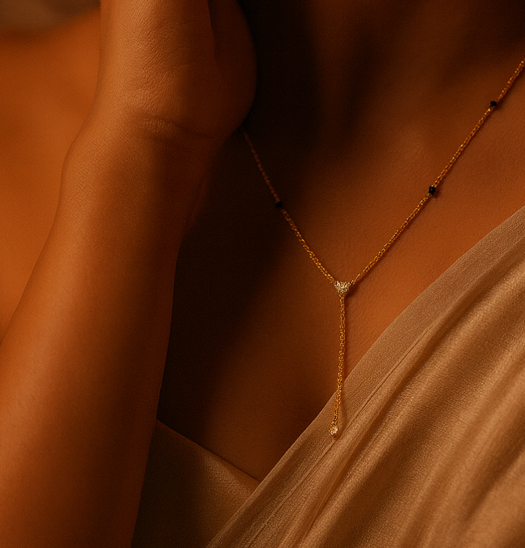 Lariat Mangalsutra-Anushka Jain Jewellery