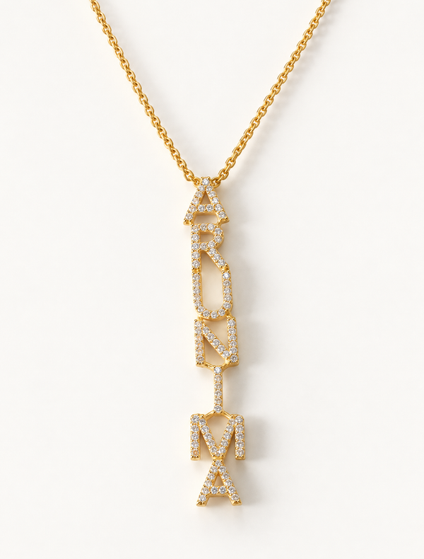 Lariat Name Necklace