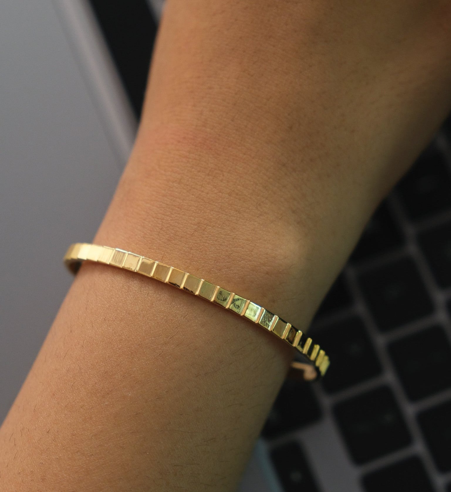 Layered Cuff-Bracelets-Gold Vermeil-Anushka Jain Jewellery