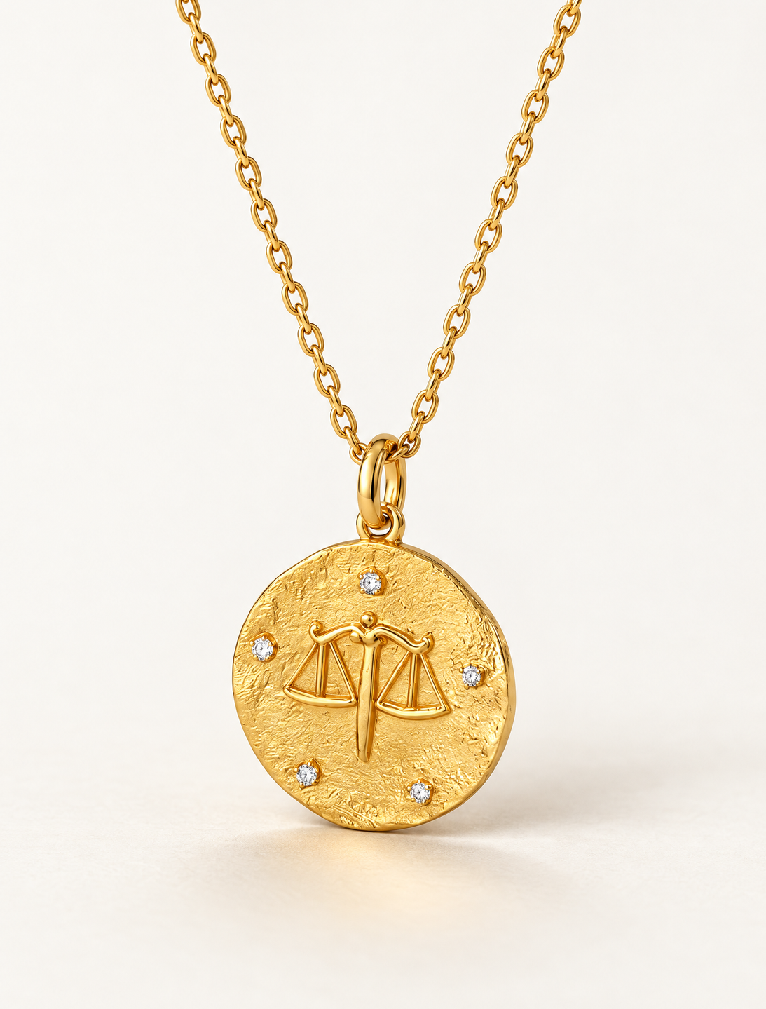 Libra Zodiac Necklace