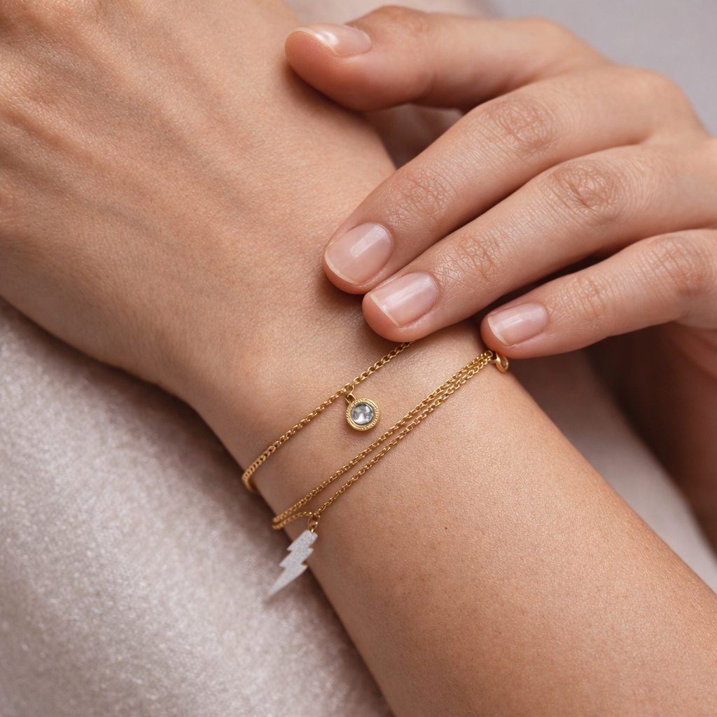 Lightning Bolt Bracelet-Anushka Jain Jewellery