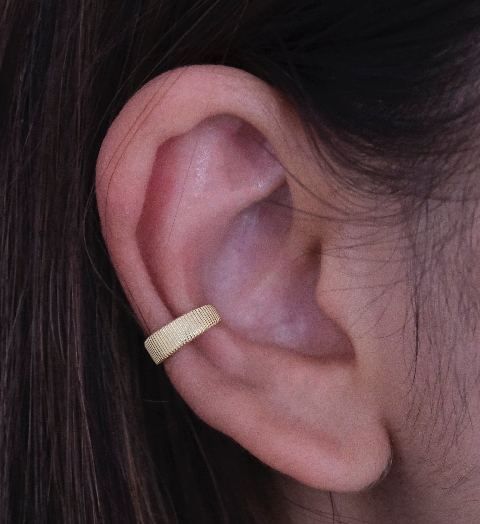 Lined Ear Cuff-Ear Cuffs-Anushka Jain Jewellery