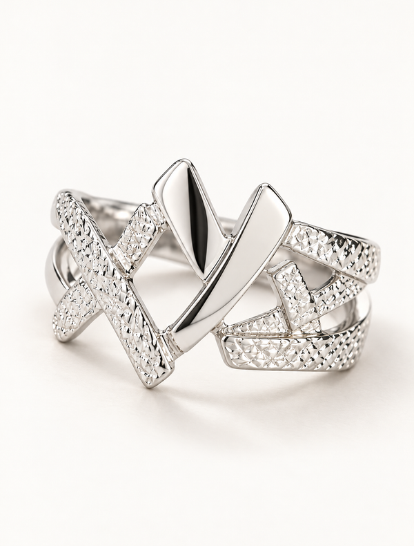 Liora Crisscross Ring