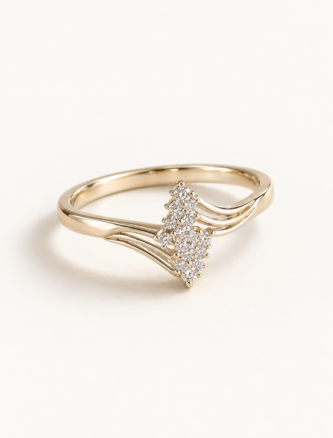 Marquise Cluster CZ Ring