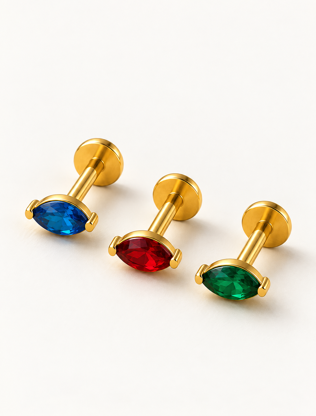 Marquise Combo Studs