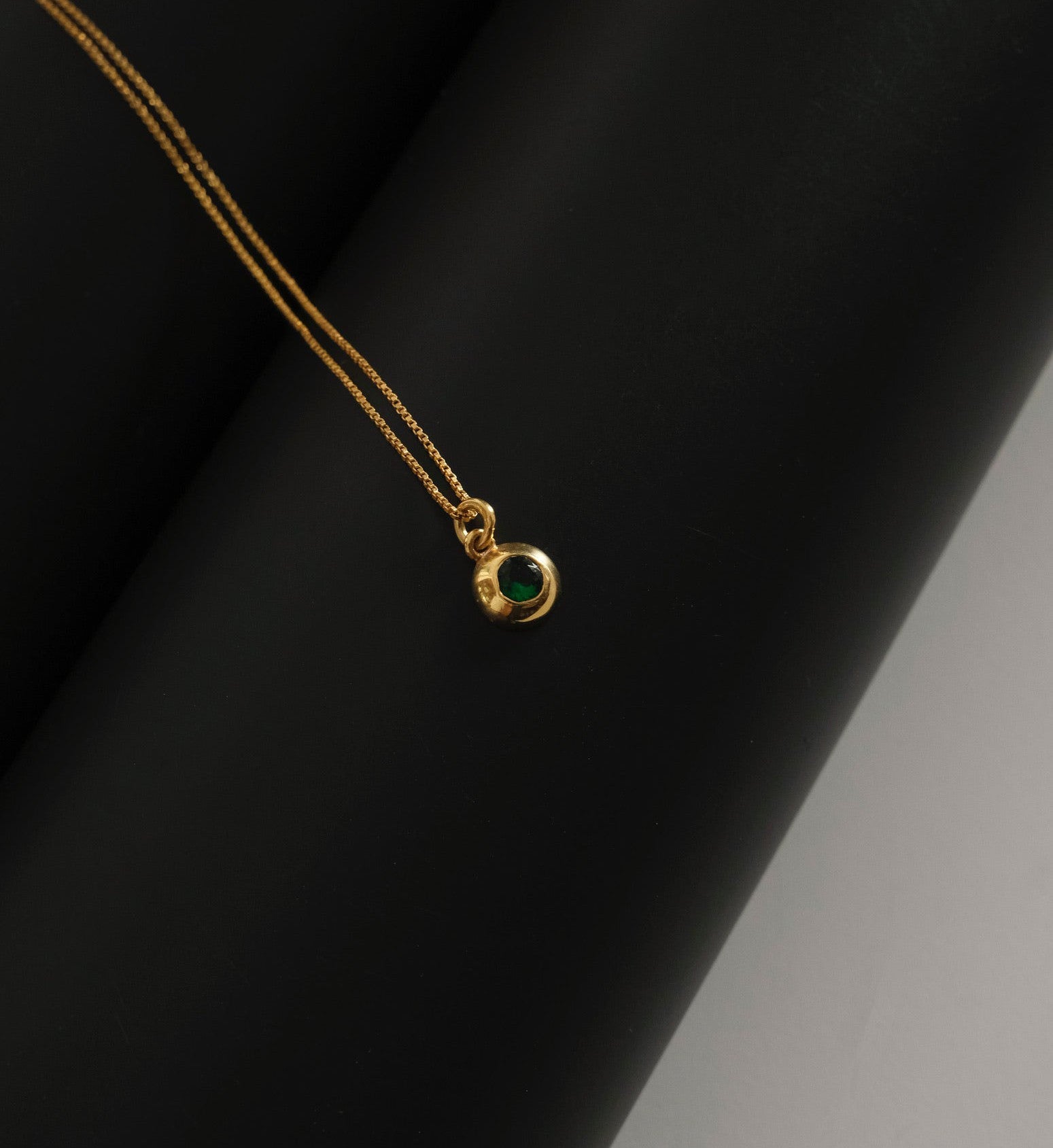 May Birthstone Necklace-Necklaces-Anushka Jain Jewellery