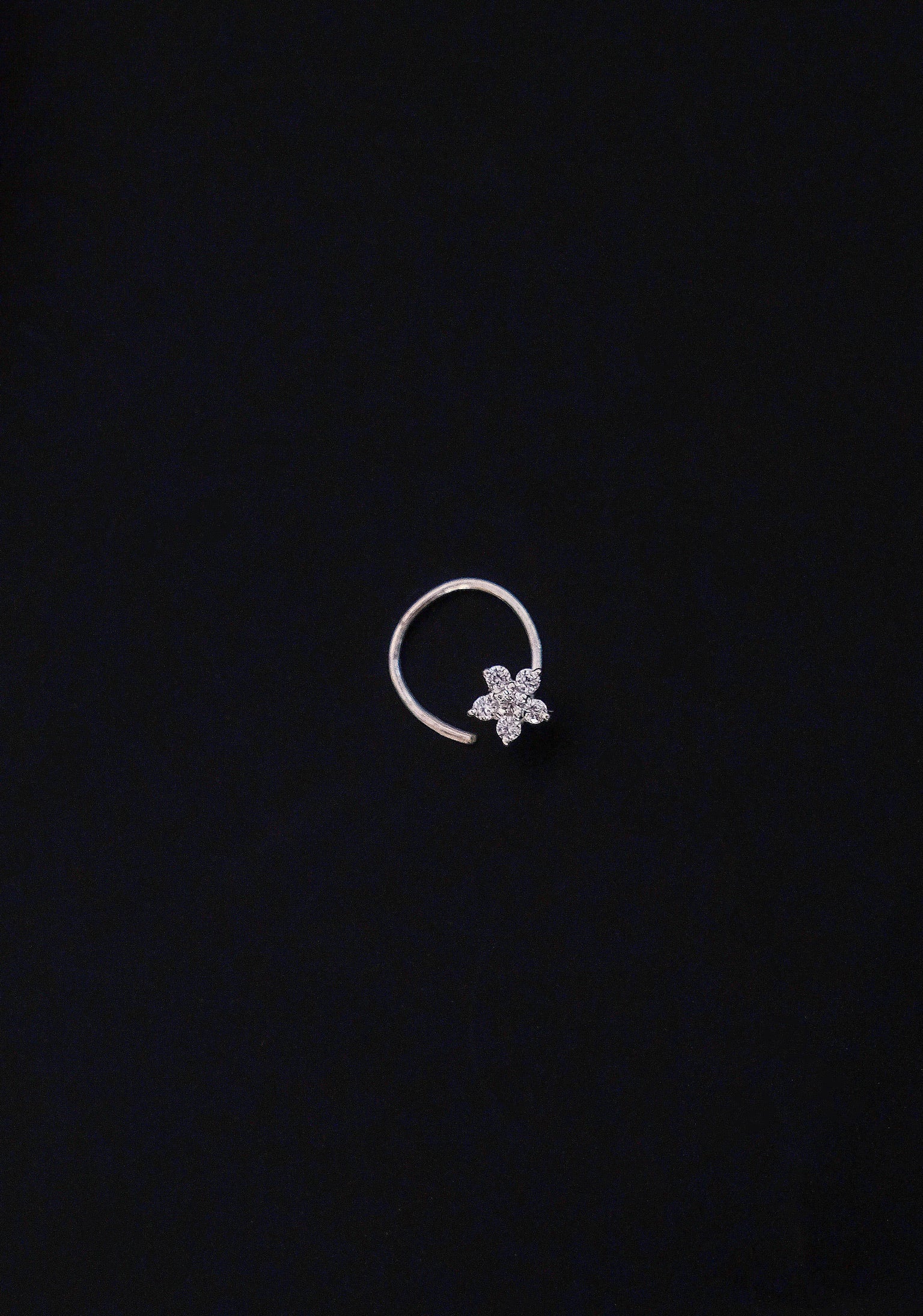 Micro Star Nose Pin-Nose Rings-Anushka Jain Jewellery