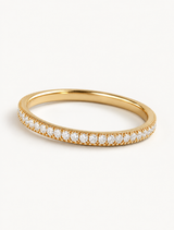 Minimal Birthstone Eternity Ring
