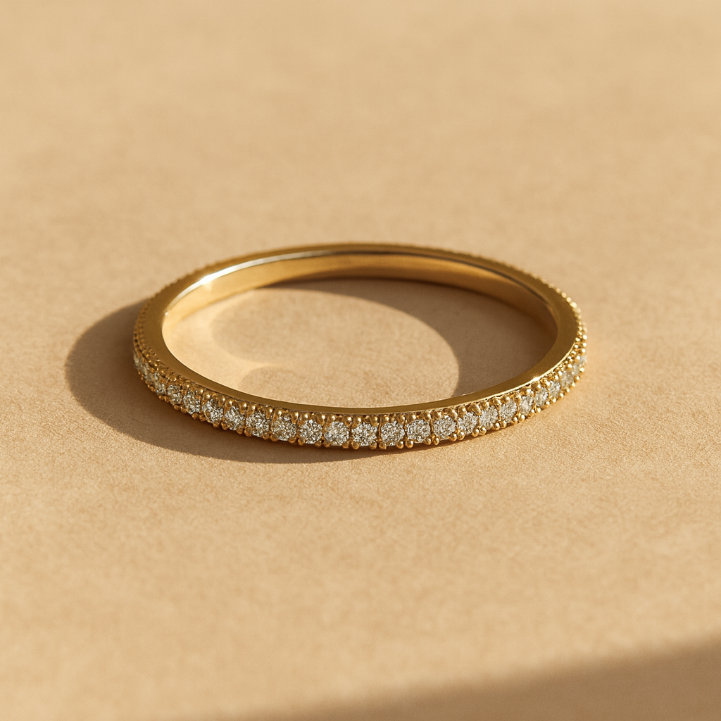 Minimal Eternity Ring-Rings-Anushka Jain Jewellery