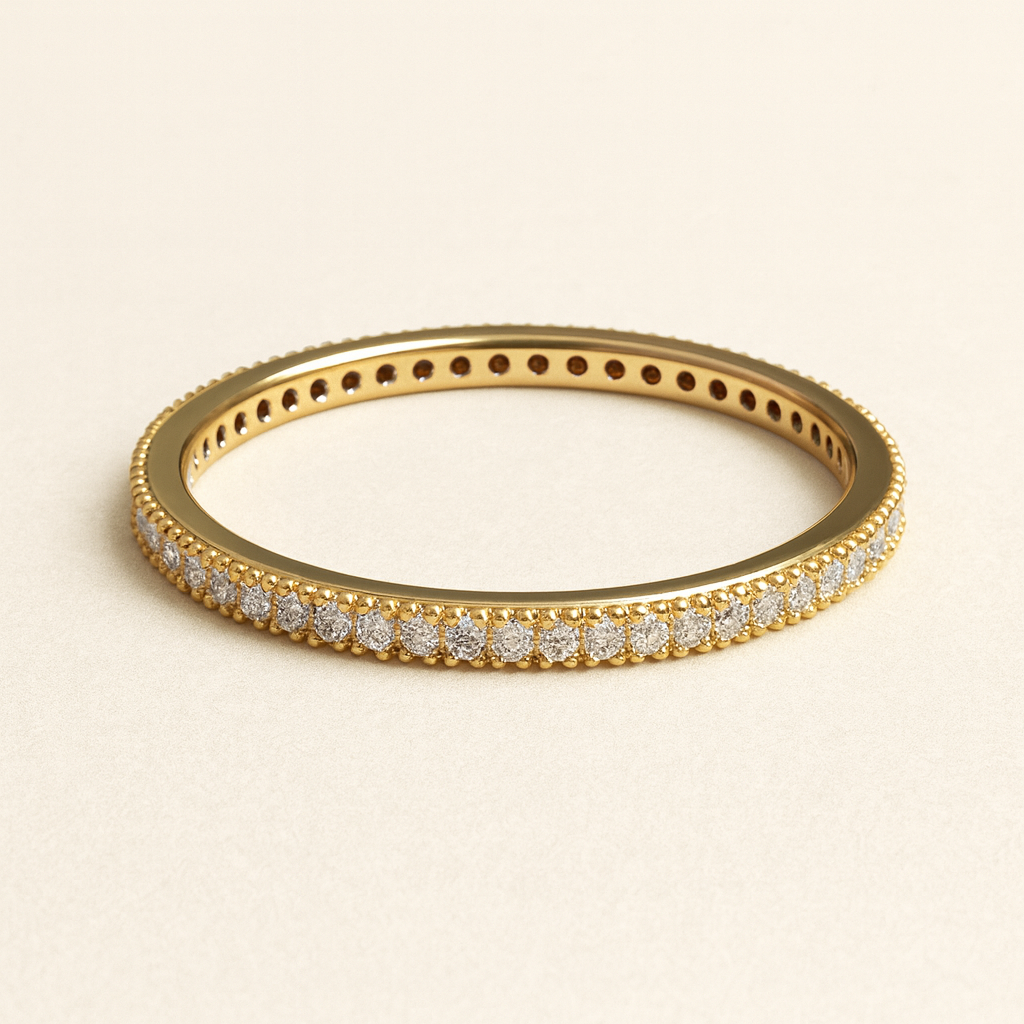 Minimal Eternity Ring-Rings-Anushka Jain Jewellery
