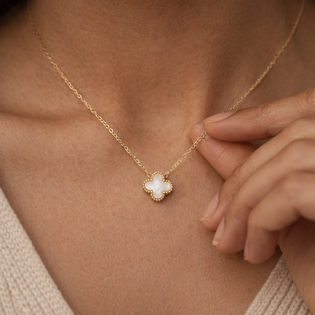 Miso MOP Necklace-Anushka Jain Jewellery