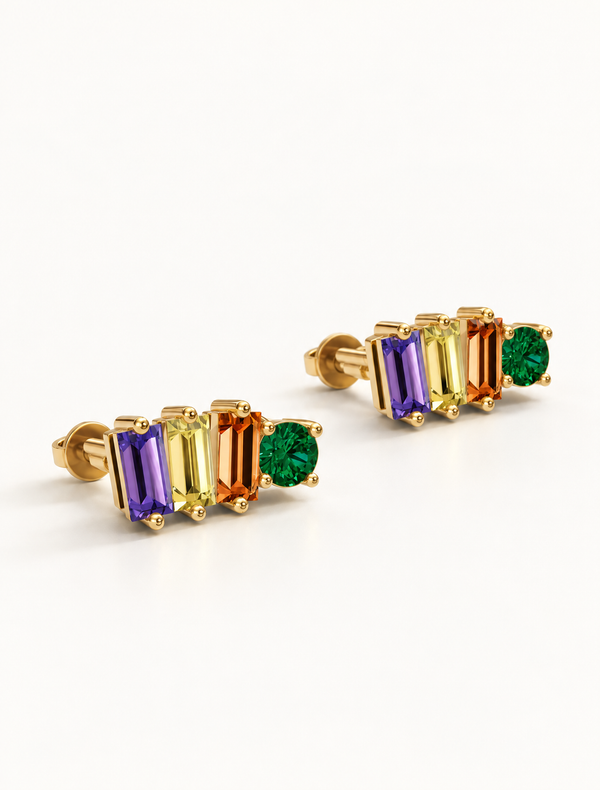 Navratan Line Studs