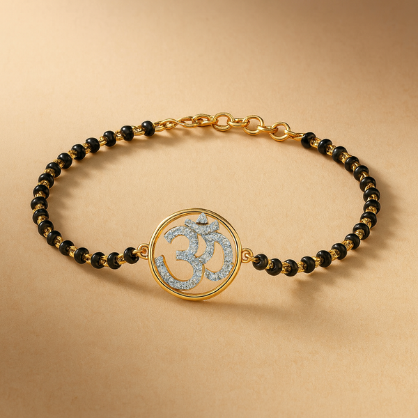 Om Hand Mangalsutra-Anushka Jain Jewellery