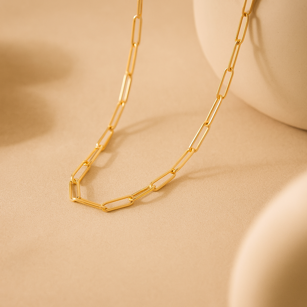 Paper Clip Chain-Chains-Anushka Jain Jewellery