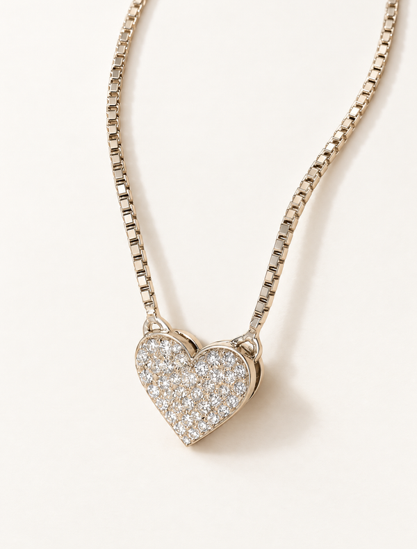 Pave Diamond Necklace