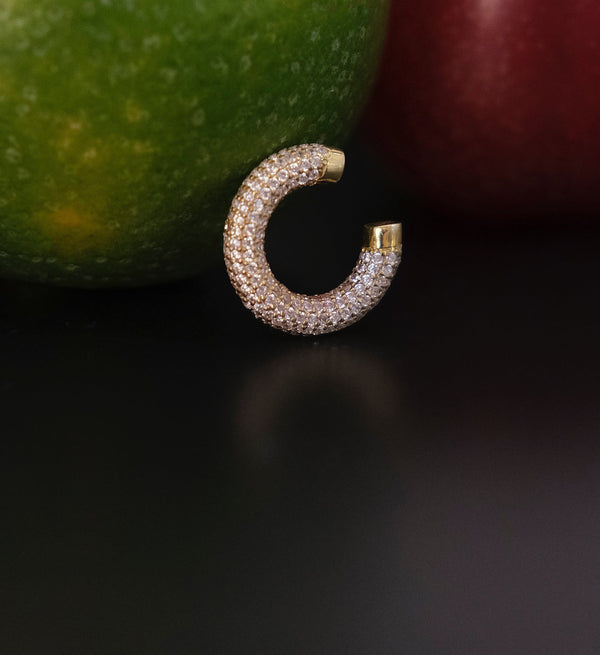 Pave Ear Cuff-Ear Cuffs-Anushka Jain Jewellery