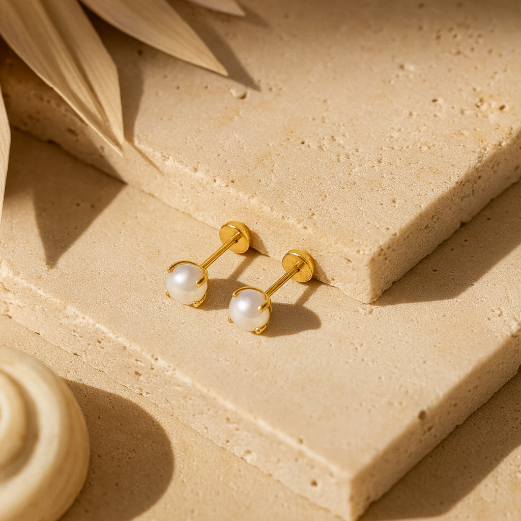 Perle Studs-Studs-Anushka Jain Jewellery