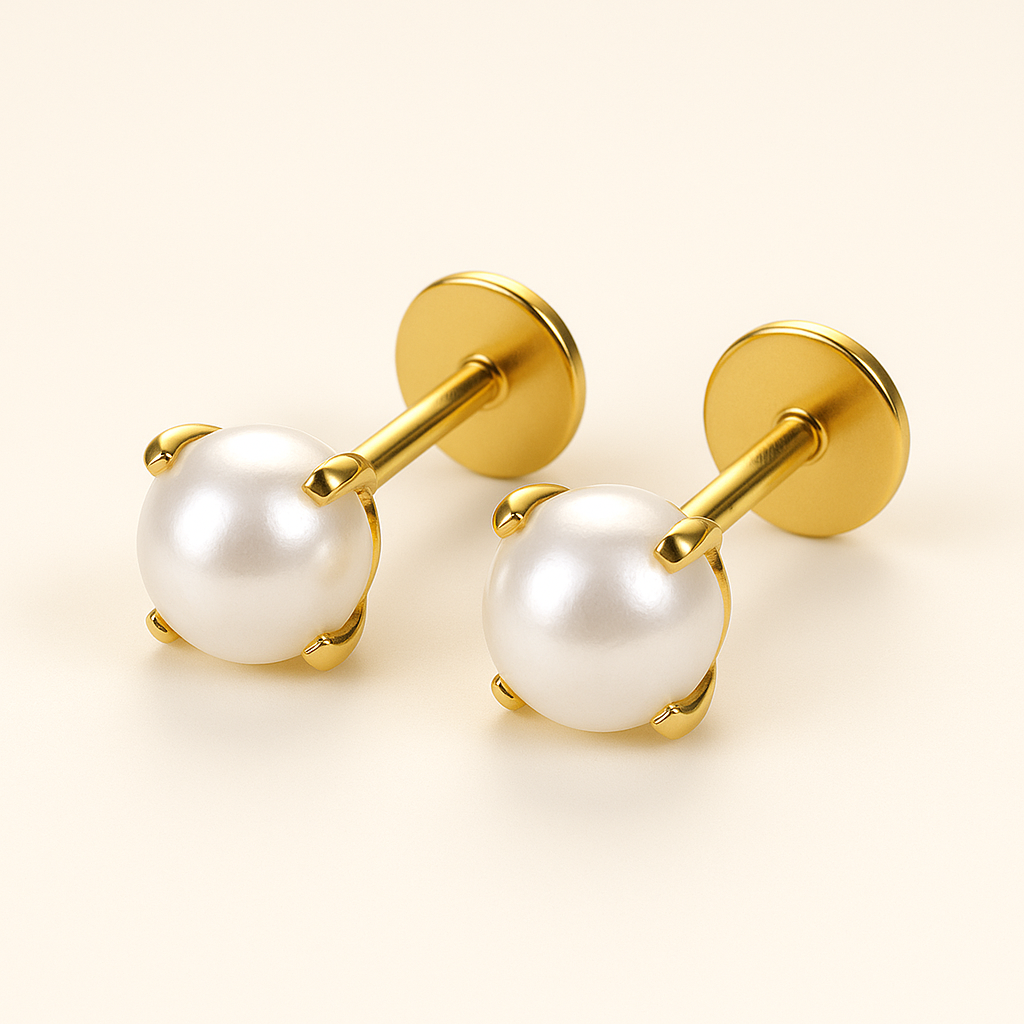 Perle Studs-Studs-Anushka Jain Jewellery
