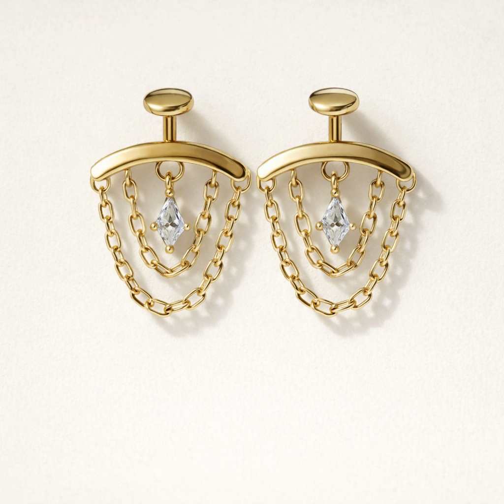 Princess Hanging Stud-Anushka Jain Jewellery