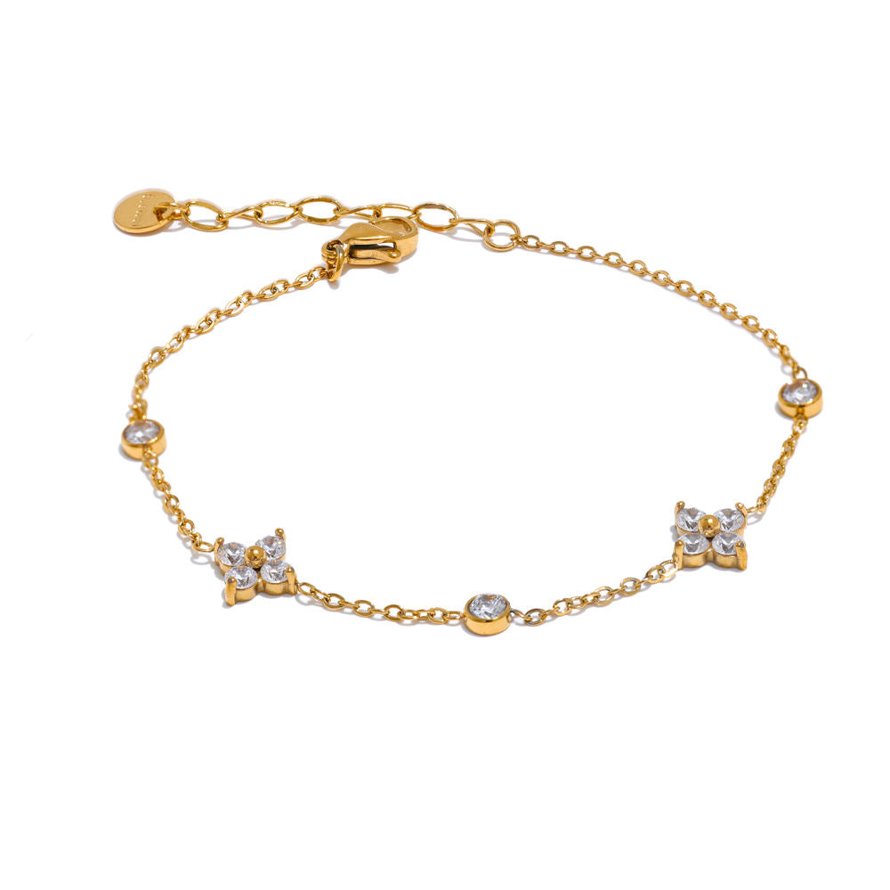 Quad Diamond Bracelet-Anushka Jain Jewellery