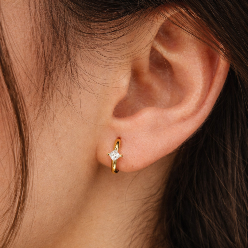 Quad Mini Huggie-Anushka Jain Jewellery