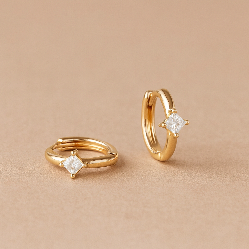 Quad Mini Huggie-Anushka Jain Jewellery