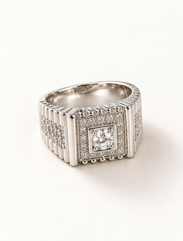 Regal Square Signet Ring