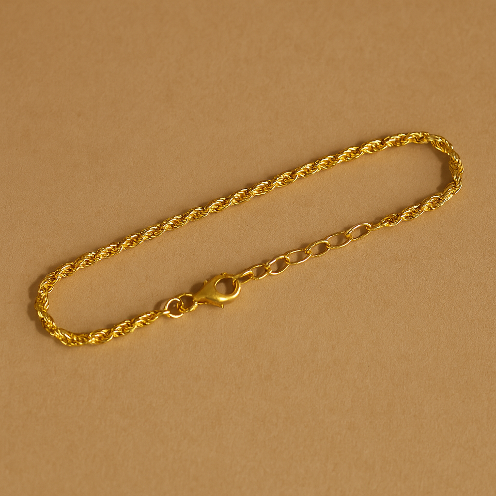 Rope Chain Bracelet-Bracelets-Anushka Jain Jewellery